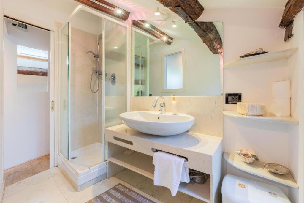 威尼斯Cozy Attico Dei Furlani Up 4 Persons, Wifi And A/C公寓 外观 照片
